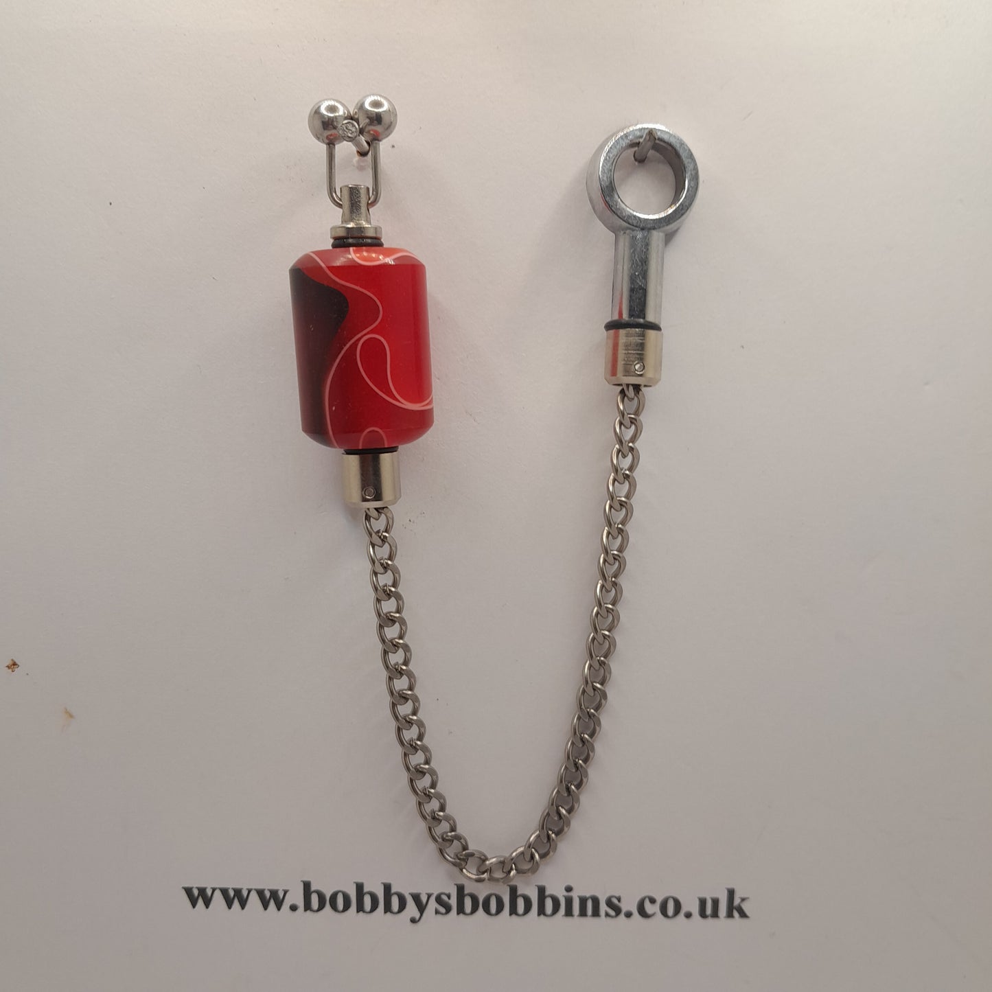 1 x Red Marbled Bobbin Ref A15