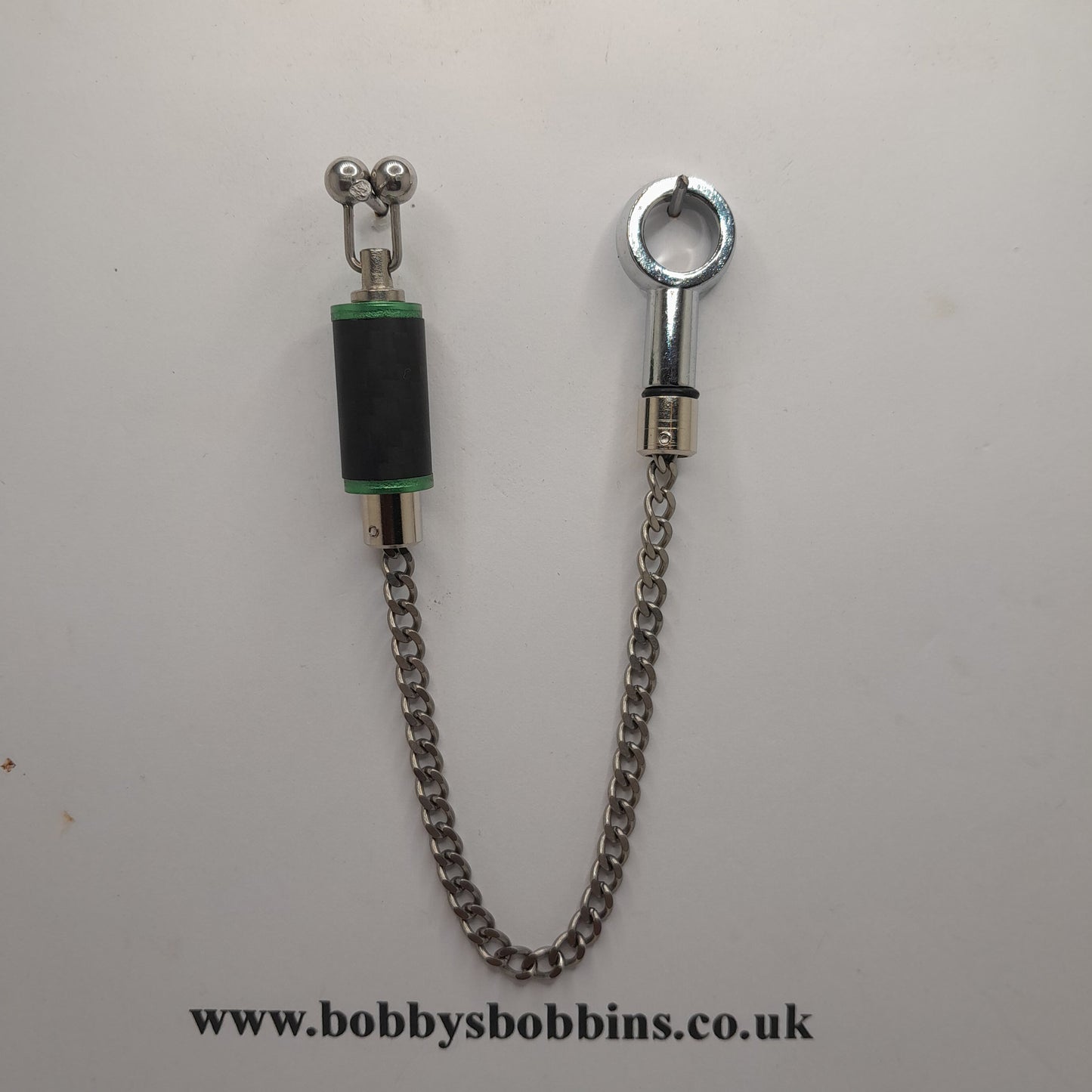 Green 3K Carbon Fibre Weave Bobbins