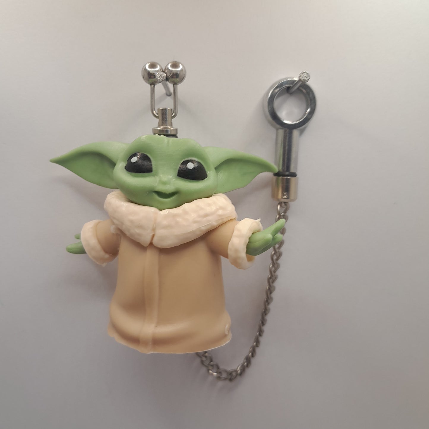 Large Baby Yoda Mandalarian Star Wars Bobbin