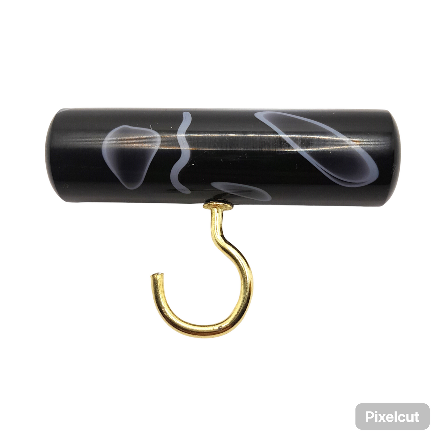 Black And Grey Marbled Bobbins