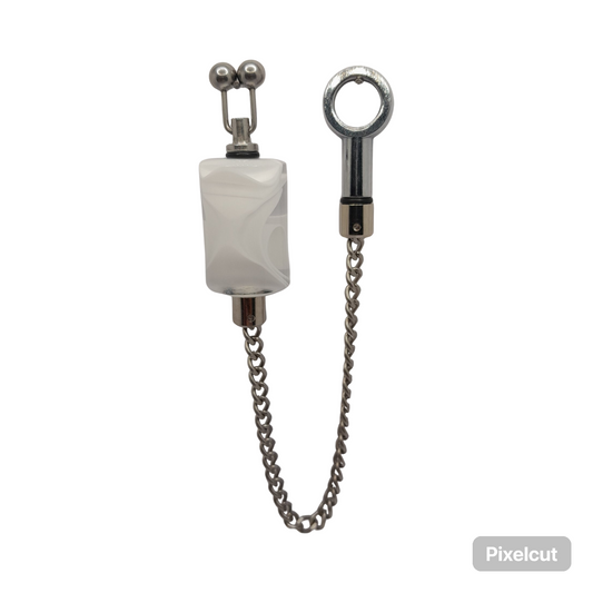 Fluro White Marbled Bobbins