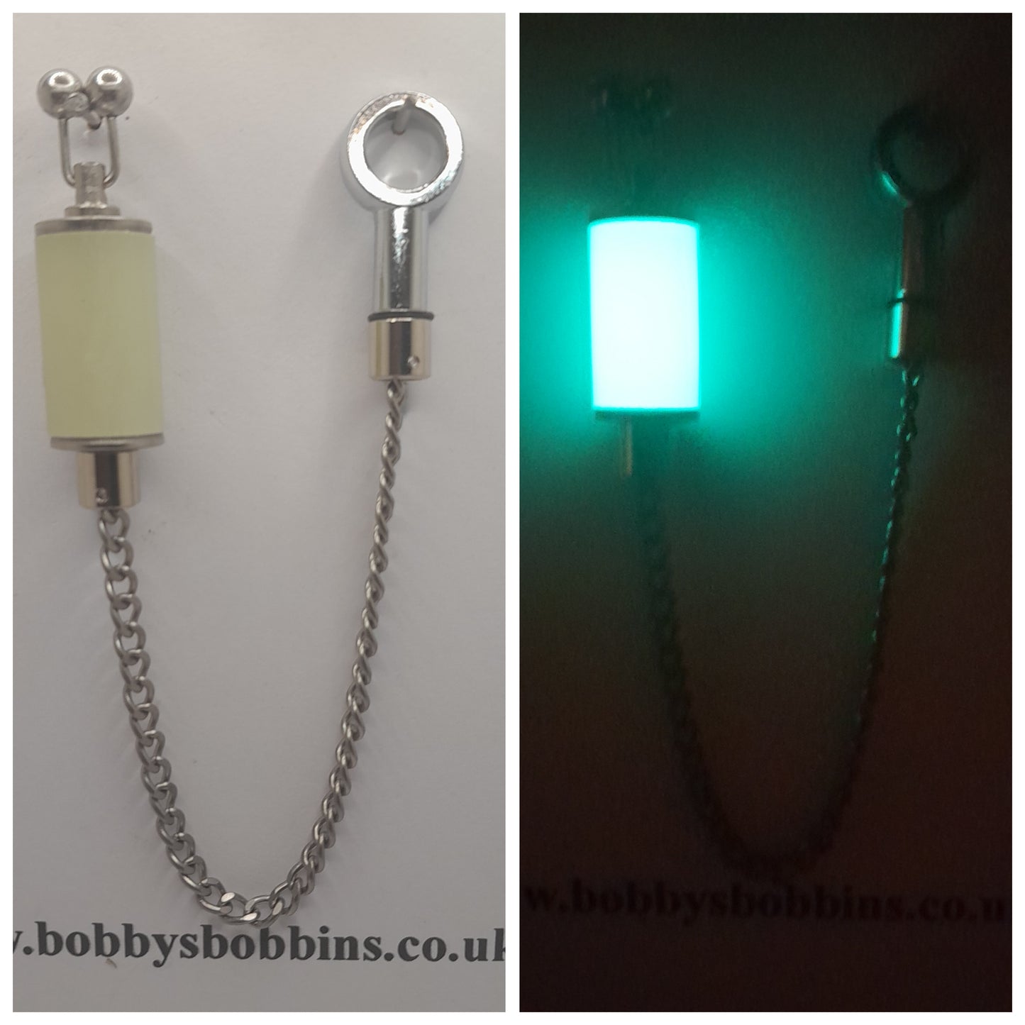 Slight Seconds Glow In The Dark Bobby's Bobbin With Black Chain
