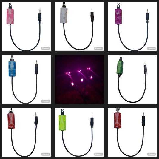 Fluro Marbled Illuminated LED Light Up Bobbins