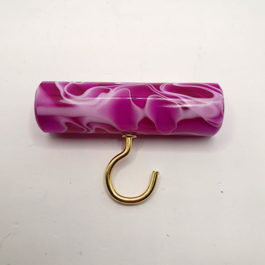Purple Marbled Knot Puller Tool
