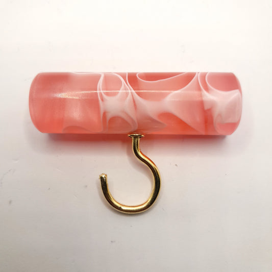 Fluro Pink Marbled Knot Puller Tool