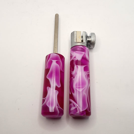 Purple Marbled Hook Sharpening Kit