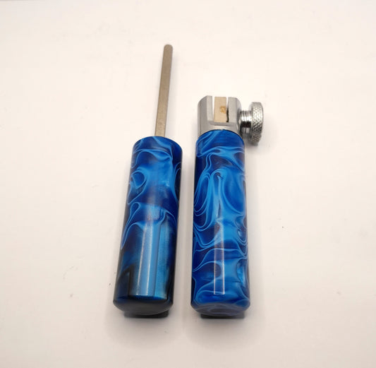 Blue Marbled Hook Sharpening Kit