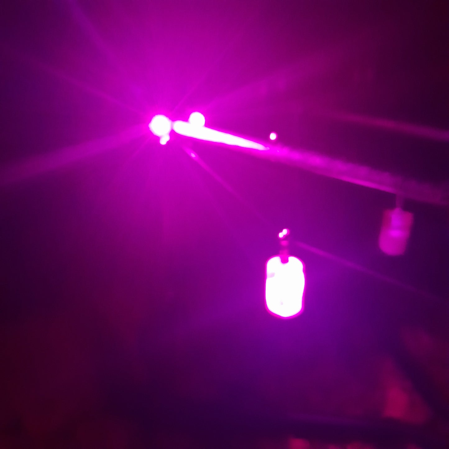 Illuminated LED Purple Marbled Light Up Bobbins