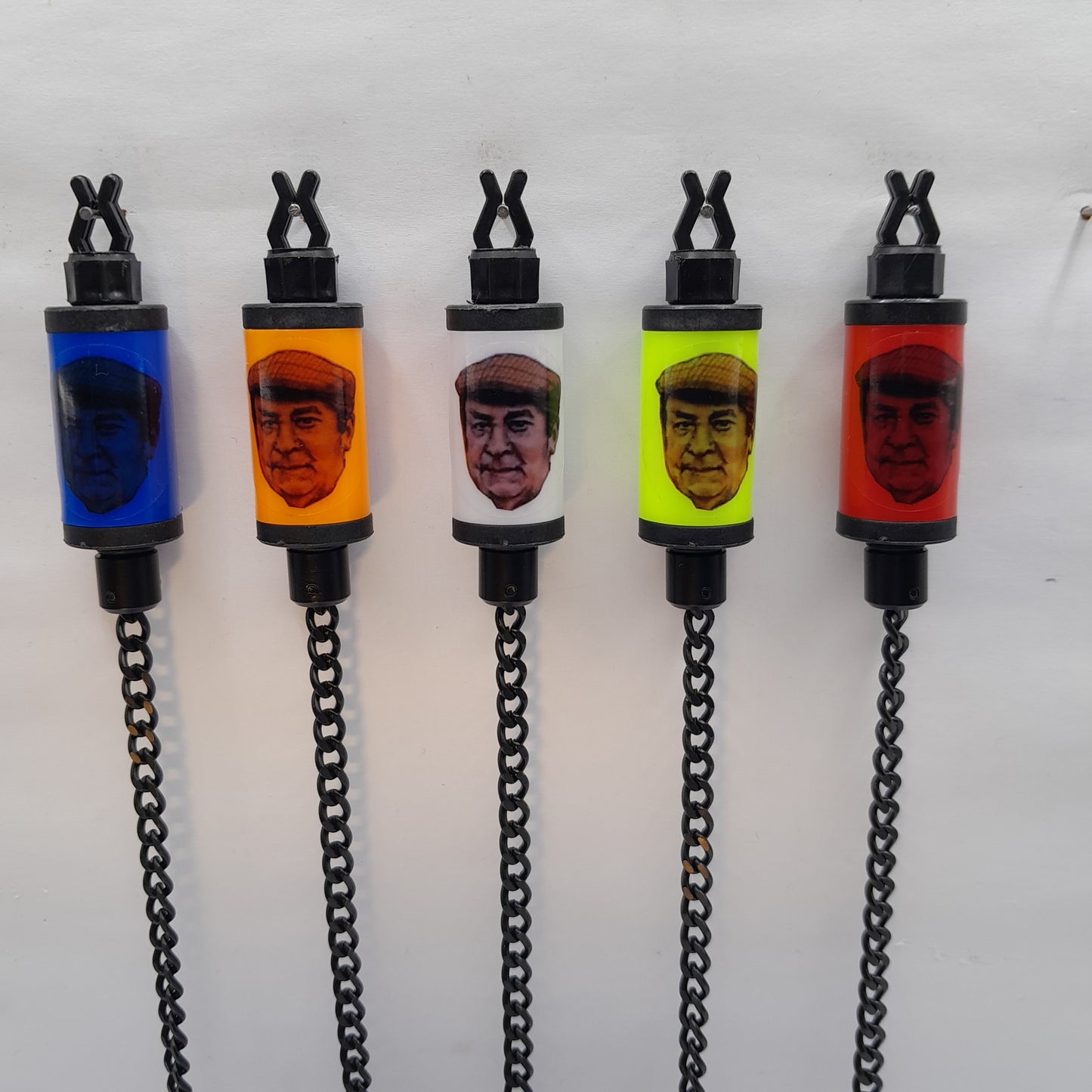 Last Of The Summer Wine Character Bobby's Bobbin, Available In Various Colours With Isotope Lot And Black Chain