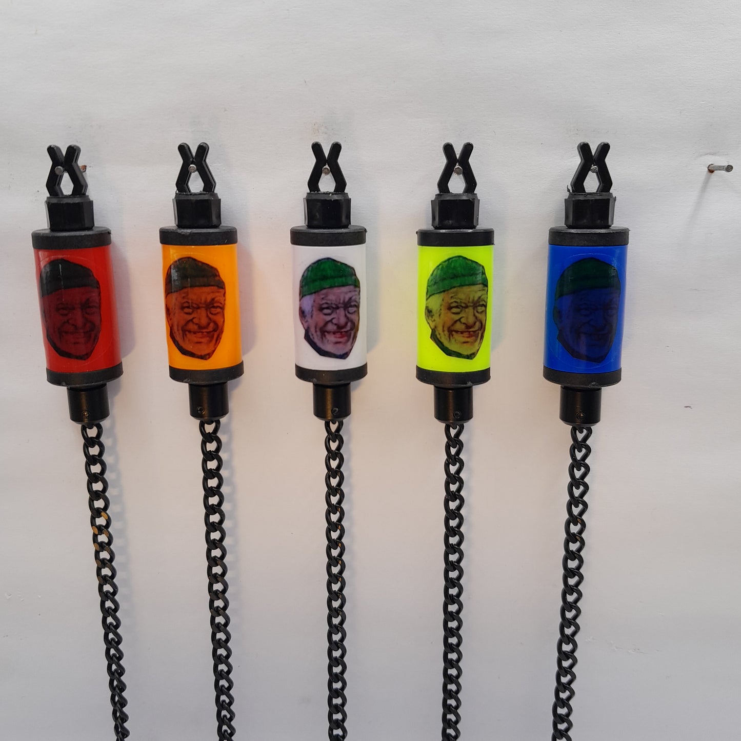Last Of The Summer Wine Character Bobby's Bobbin, Available In Various Colours With Isotope Lot And Black Chain