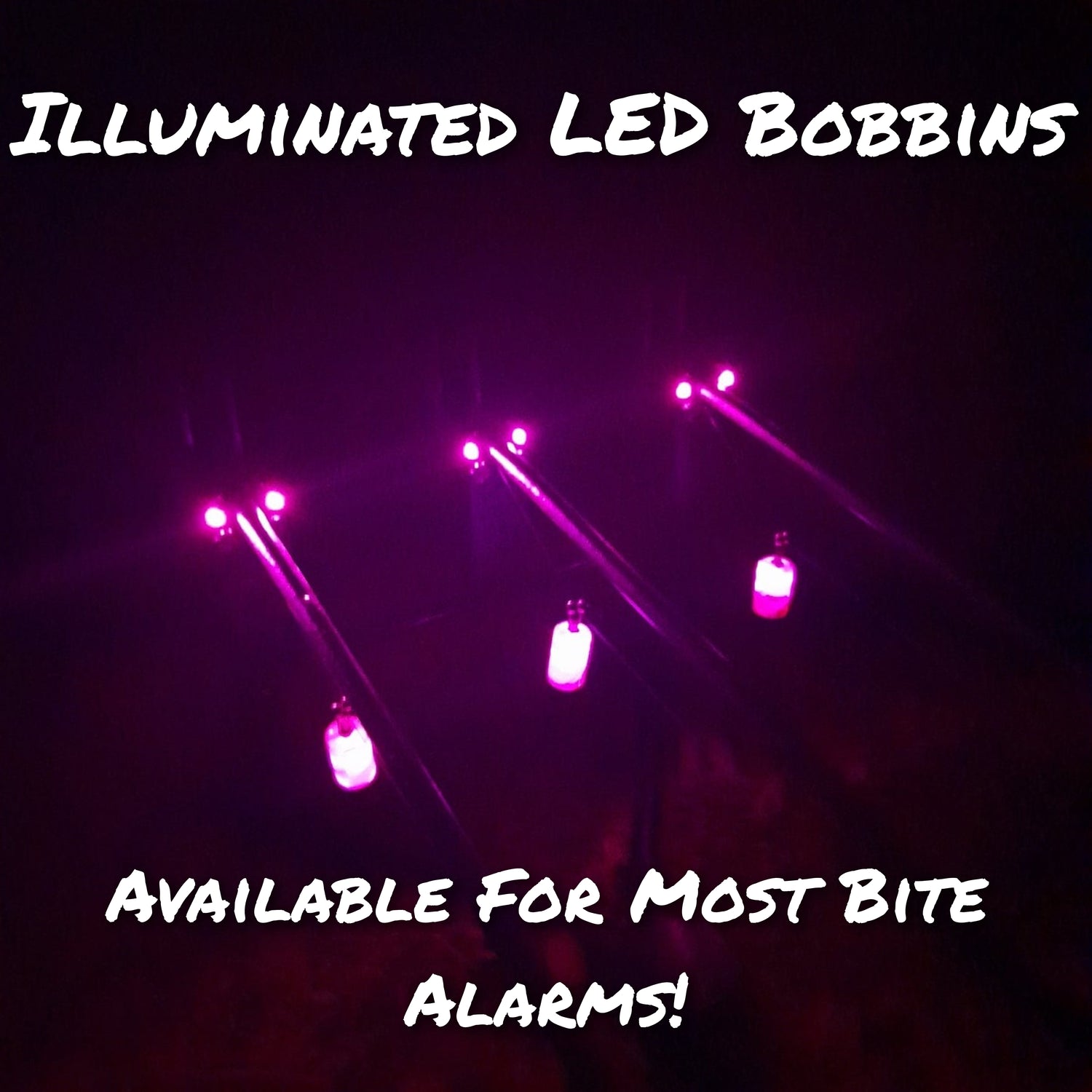 Illuminated LED Marbled Bobbins