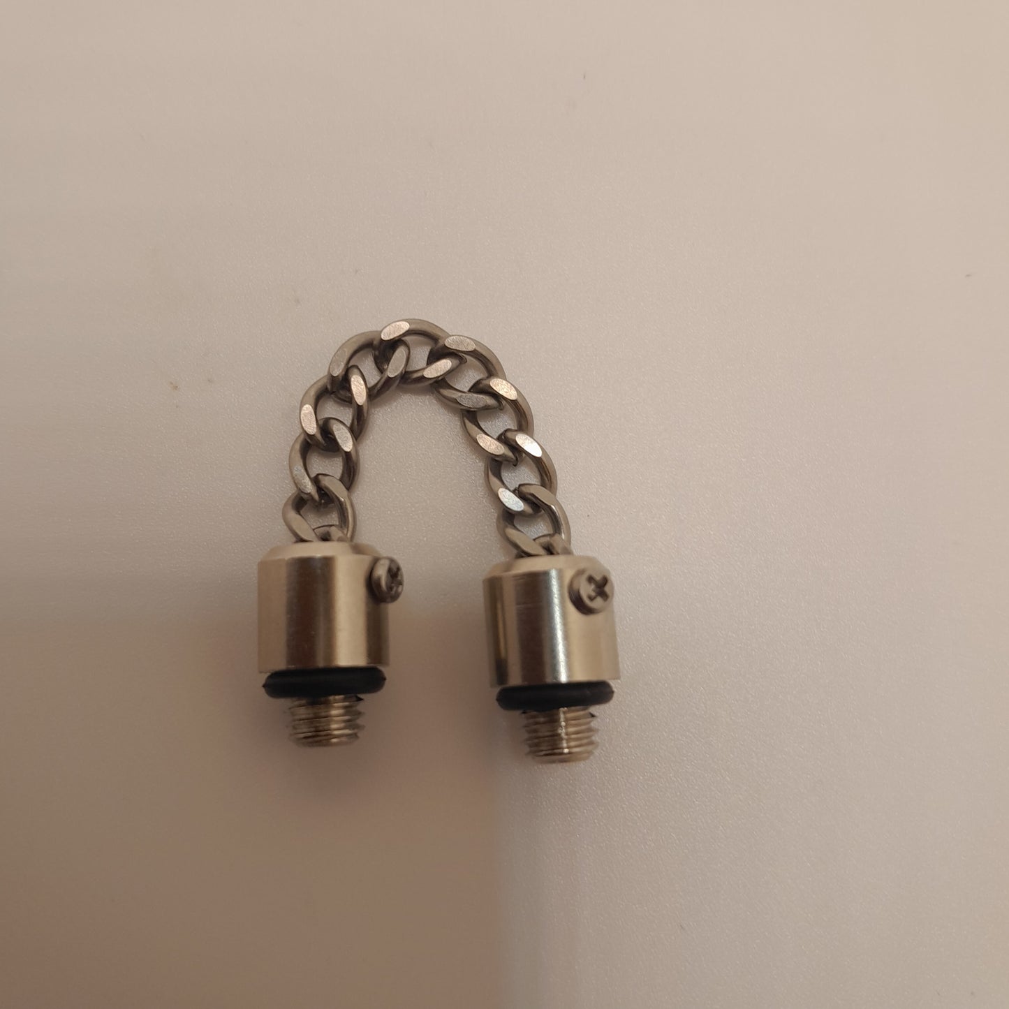 Stainless Or Black Stainless Chunky Chain 6inch, 4inch Or 2inch