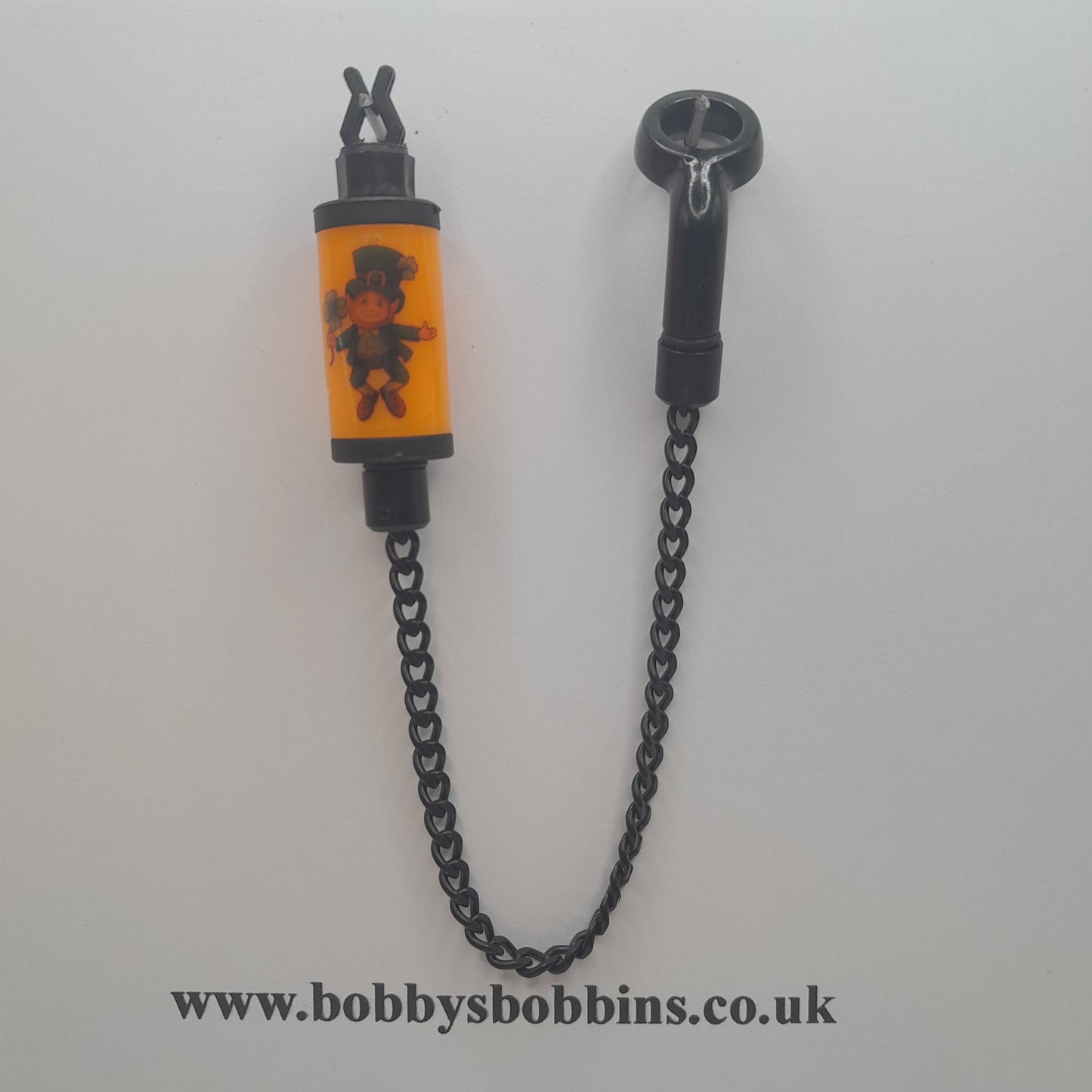 Leprechaun Bobby's Bobbin, Available In Various Colours With Isotope Lot And Black Chain