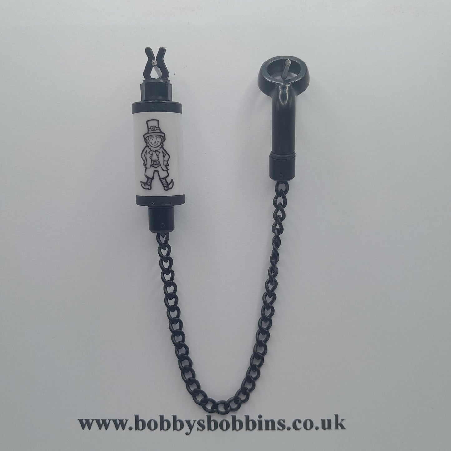 Leprechaun Bobby's Bobbin, Available In Various Colours With Isotope Lot And Black Chain
