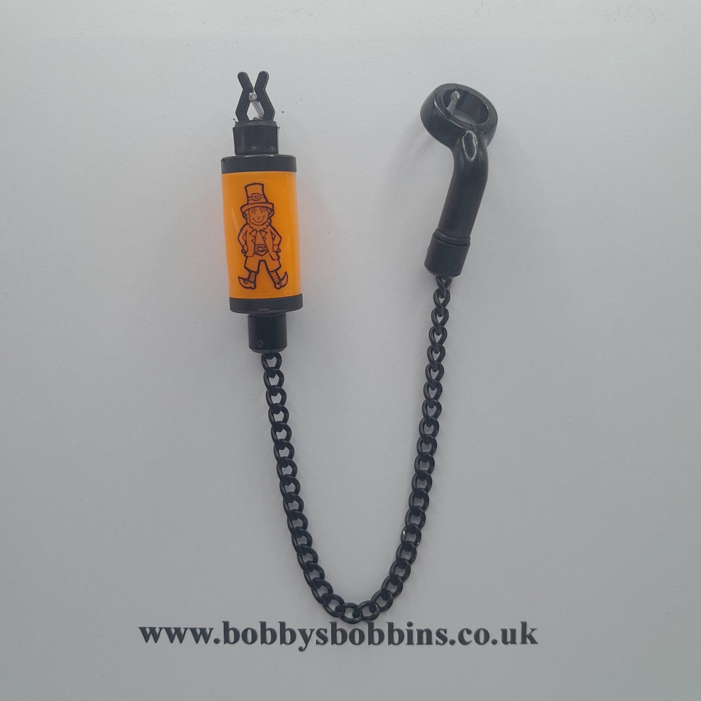 Leprechaun Bobby's Bobbin, Available In Various Colours With Isotope Lot And Black Chain
