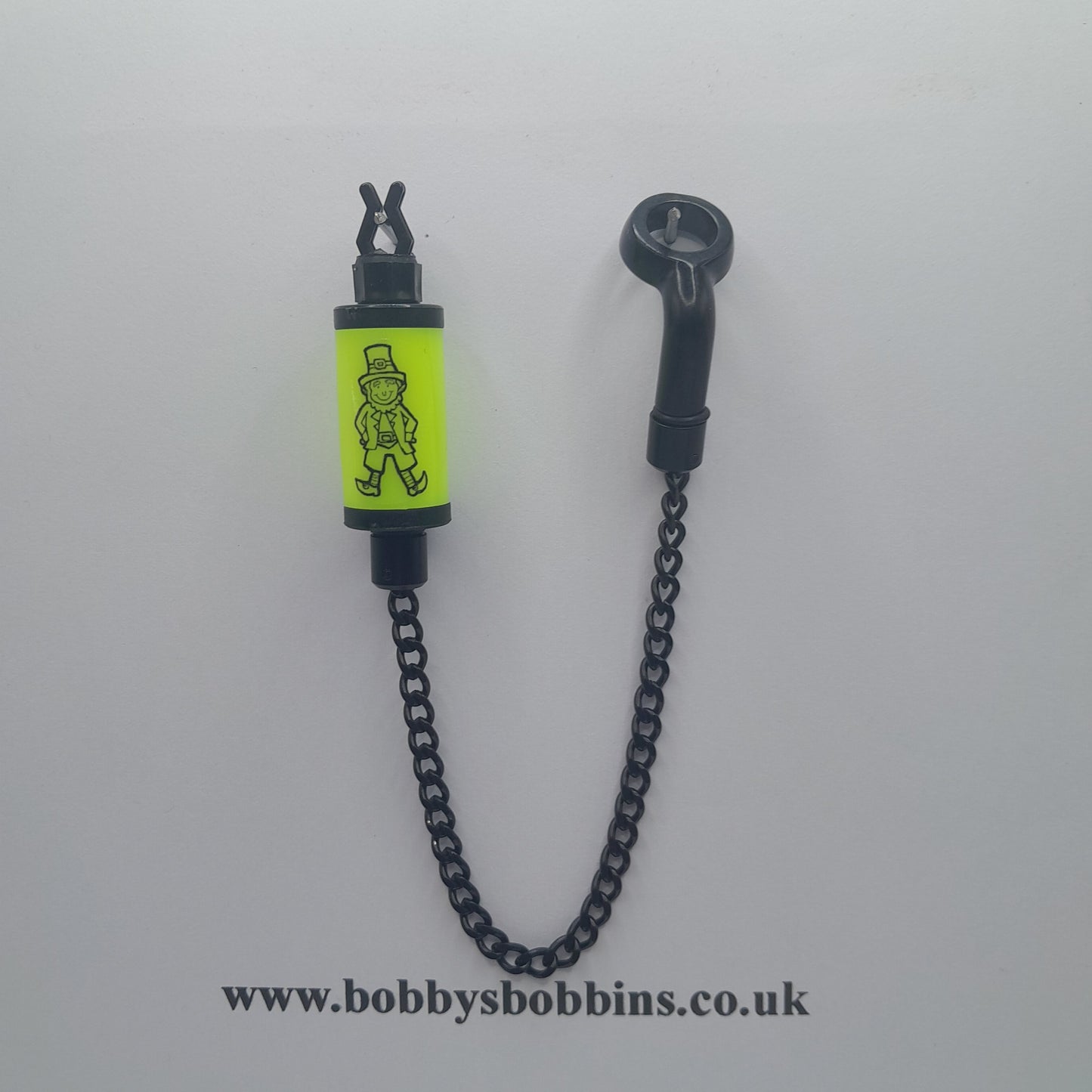 Leprechaun Bobby's Bobbin, Available In Various Colours With Isotope Lot And Black Chain