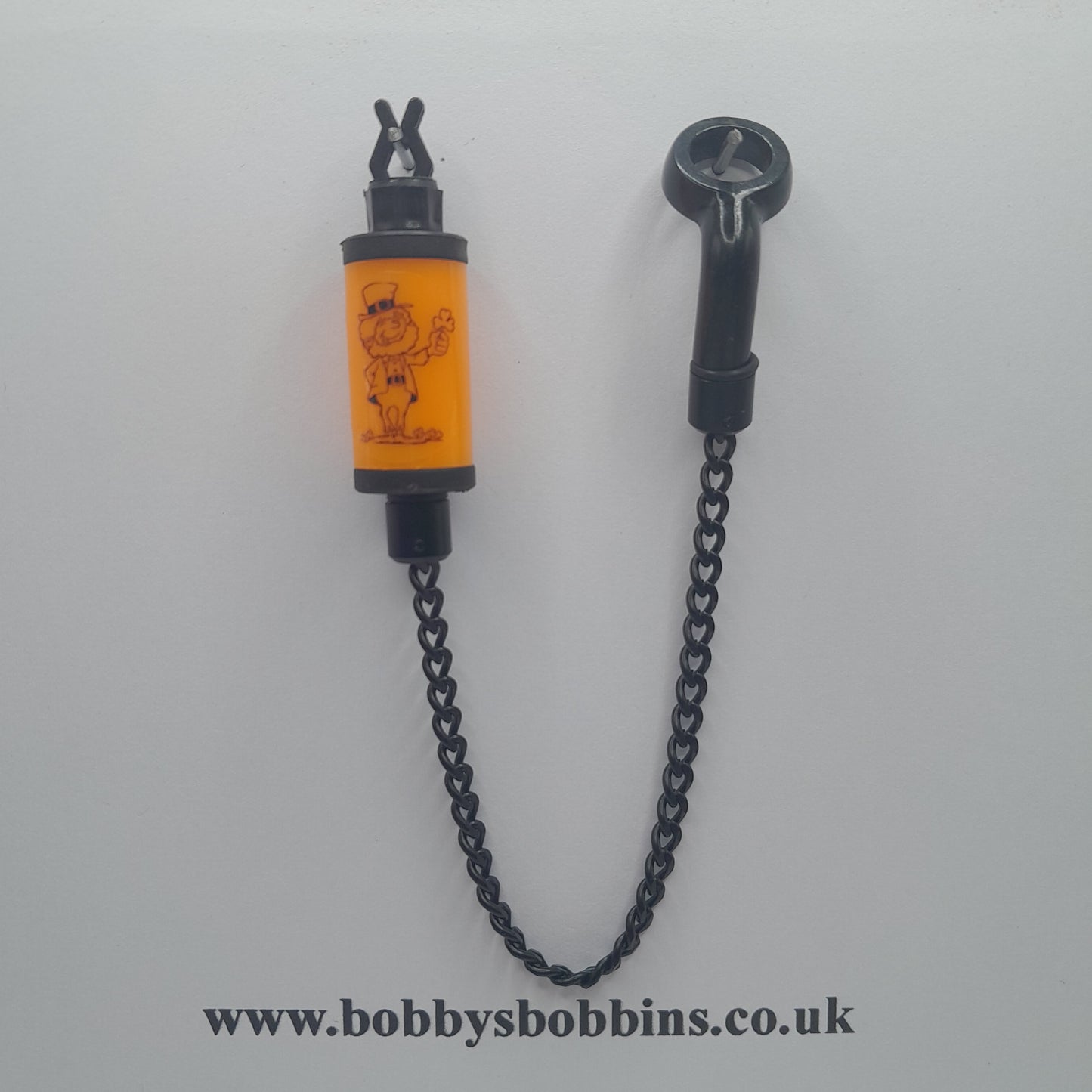 Leprechaun Bobby's Bobbin, Available In Various Colours With Isotope Lot And Black Chain