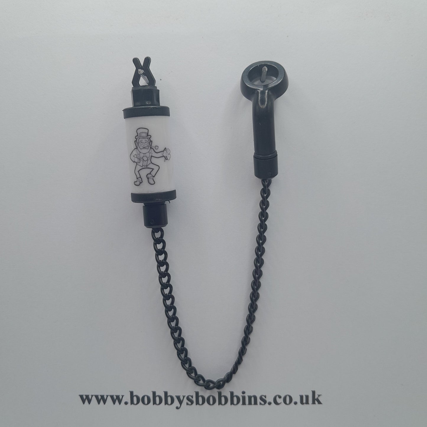 Leprechaun Bobby's Bobbin, Available In Various Colours With Isotope Lot And Black Chain