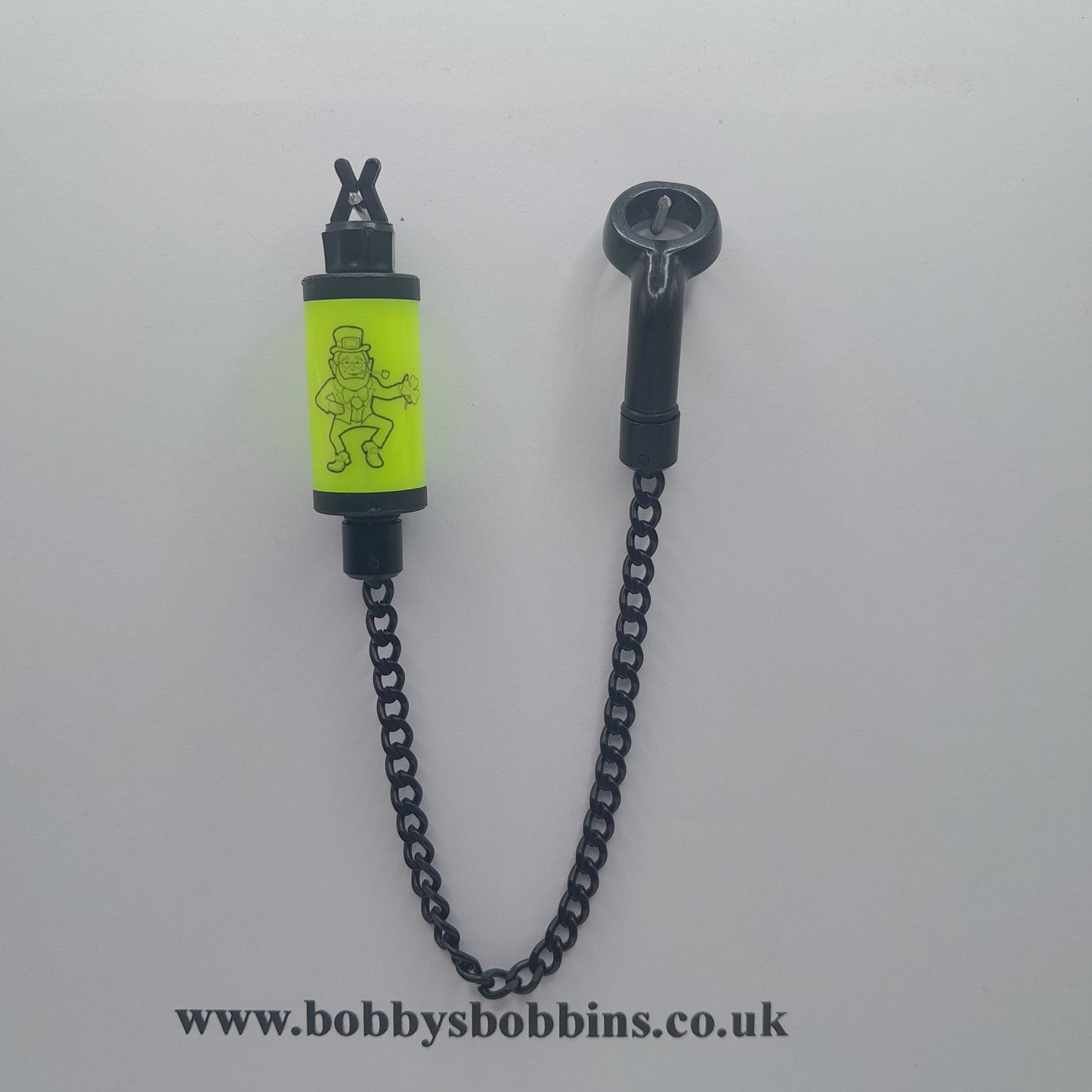 Leprechaun Bobby's Bobbin, Available In Various Colours With Isotope Lot And Black Chain